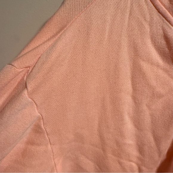 SKIMS Lounge SET French Terry Jogger Cuffed Zip Up Hoodie Orange- Size Large - Picture 10 of 11